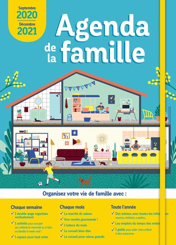 Calendrier Famille organisée. A chacun son programme, Edition 2024 -  Larousse